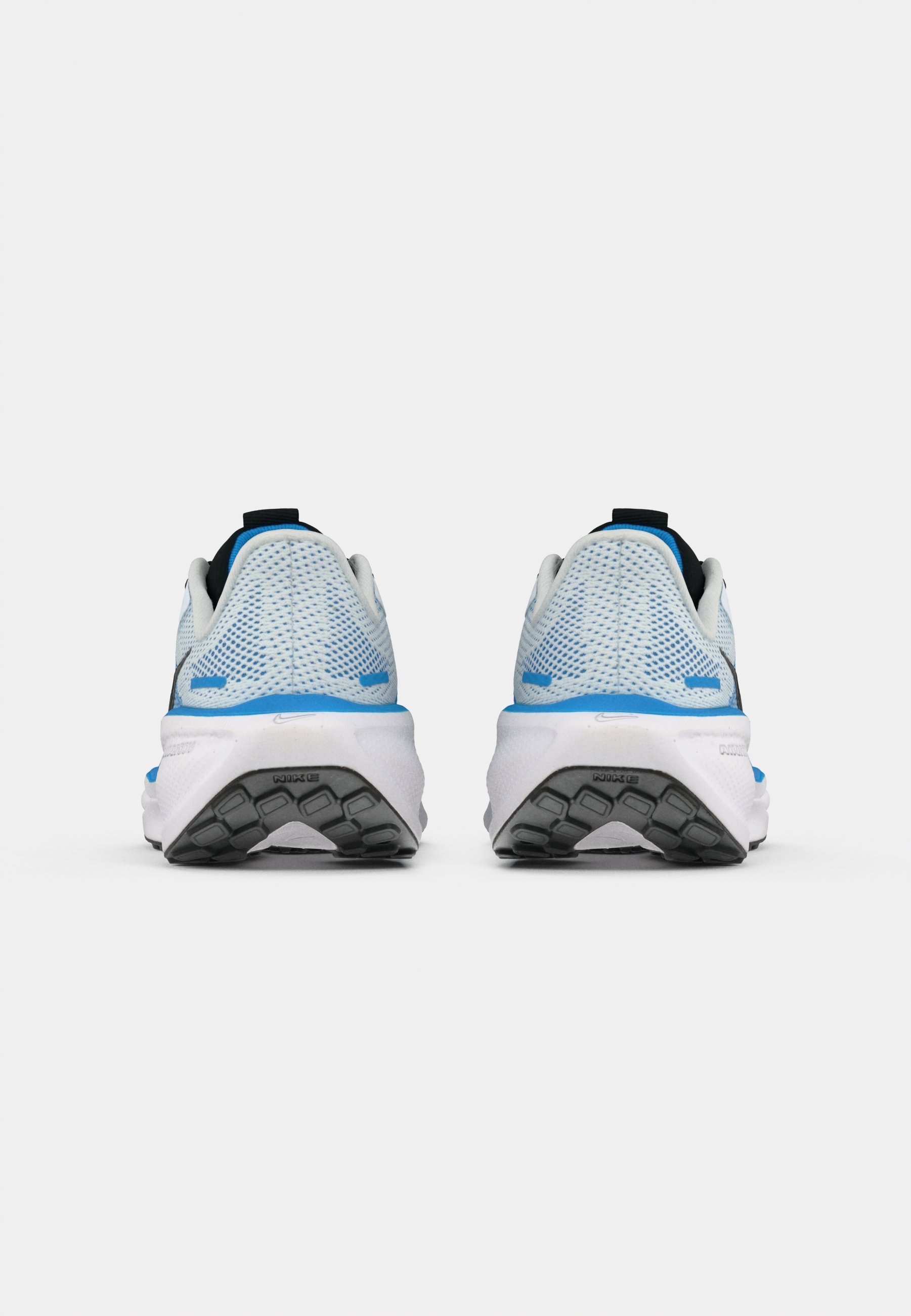 Nike Performance AIR ZOOM PEGASUS 41 UNISEXE - Chaussures de running sur route - blanc/argent métallisé/bleu/noir