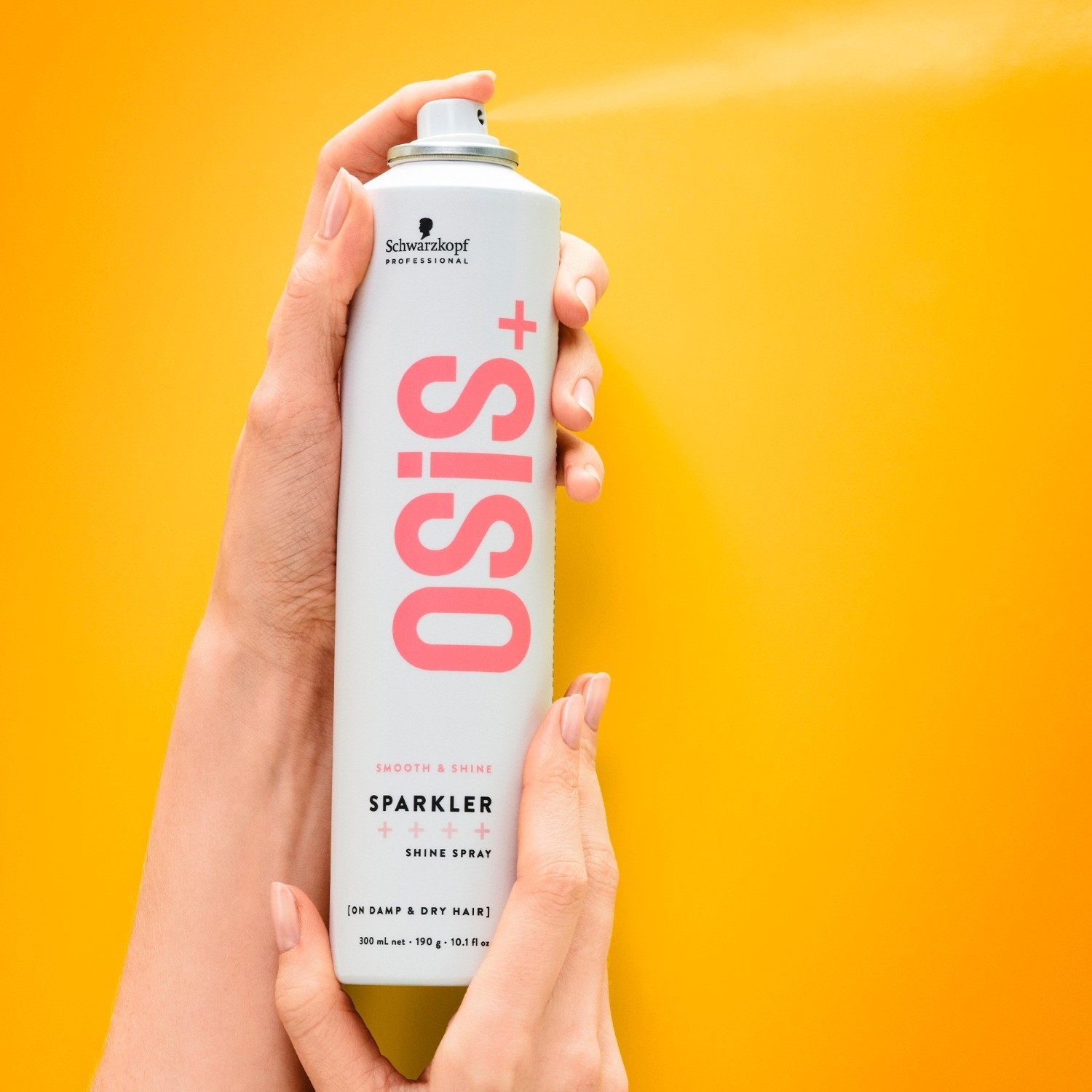 Schwarzkopf Professional OSiS+ Smooth & Shine Sparkler matu laka - 300 ml