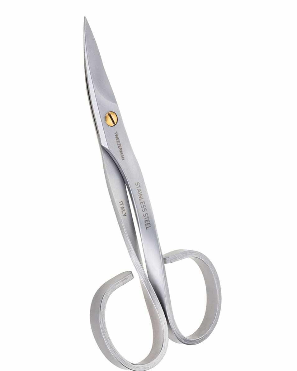 Pince à épiler Tweezerman, ciseaux à ongles en acier inoxydable