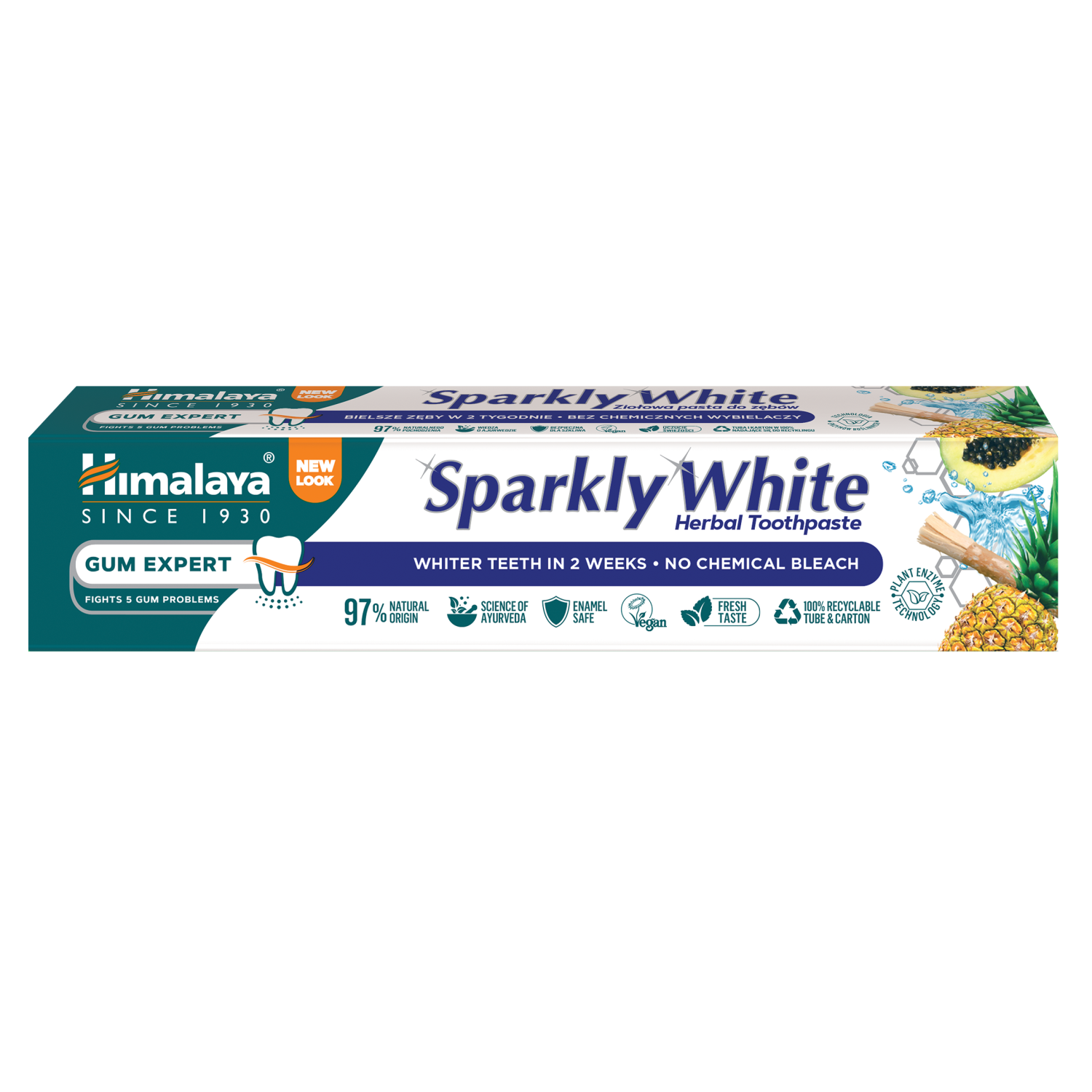 Himalaya Herbals Zahnpasta 75ml Strahlend Weiß