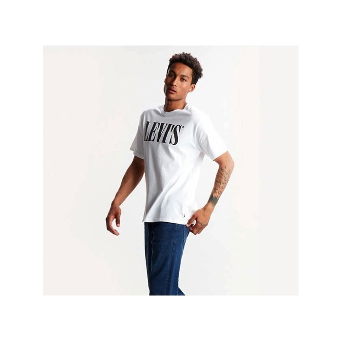Levi's Relaxed Graphic T-Shirt, White, Men's