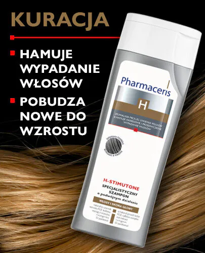 Pharmaceris H Stimutone Szampon spowalniający proces siwienia i stymulujący wzrost włosów