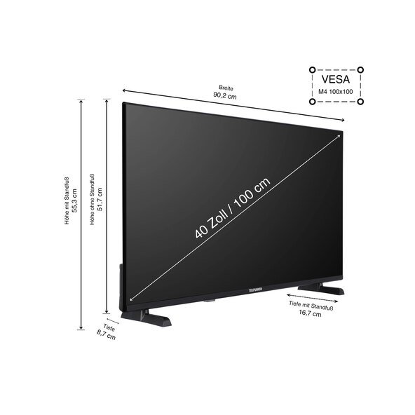 Televizor inteligent Full HD de 40