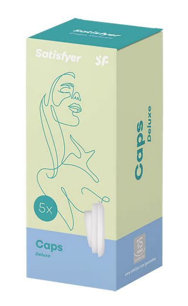 Komplet 5 enot Pro Delux stimulatorjev s prevlekami za vibratorje