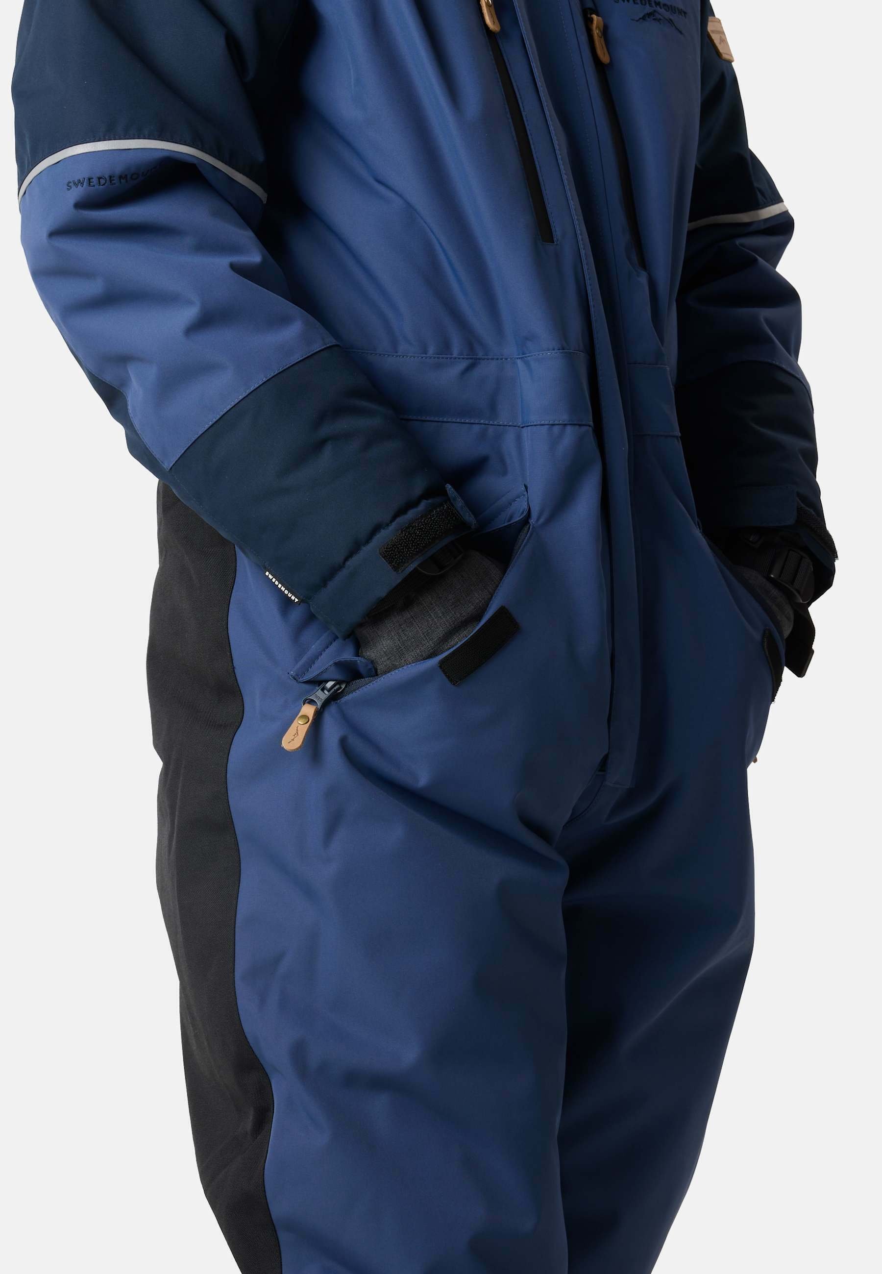Combinaison d'hiver Swedemount HAFJELL JR - Combinaison de ski - bleu marine acier