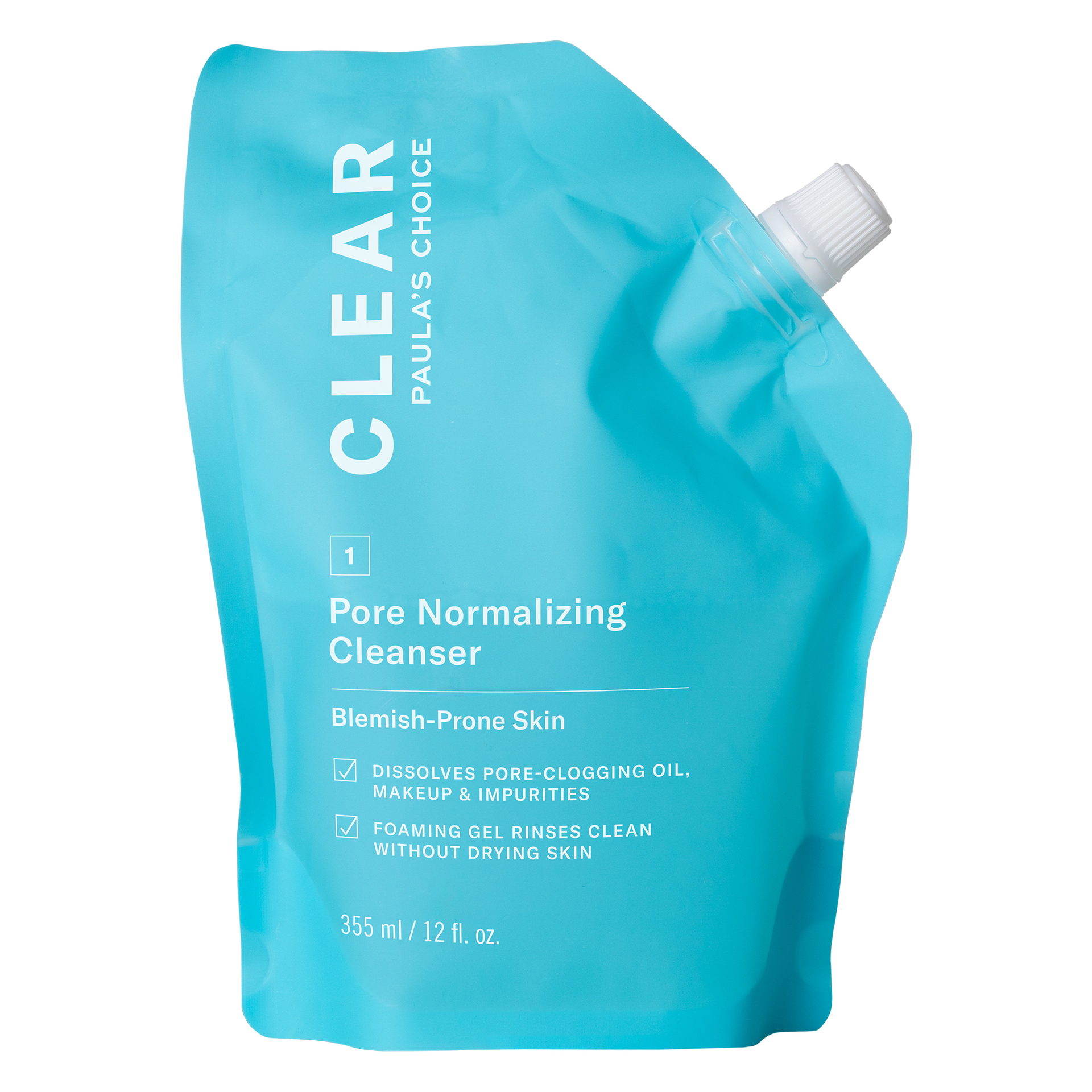 Pungă de rezervă Jumbo Clear Pore Normalizing Clear Cleanser - Paula's Choice