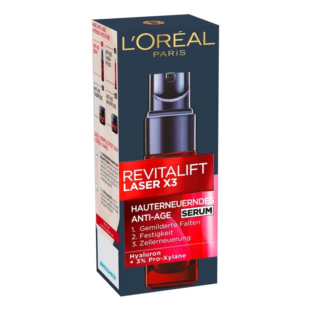L'Oréal Paris серум против старења Revitalift Revitalift Laser X3 серум против старења - 30 мл