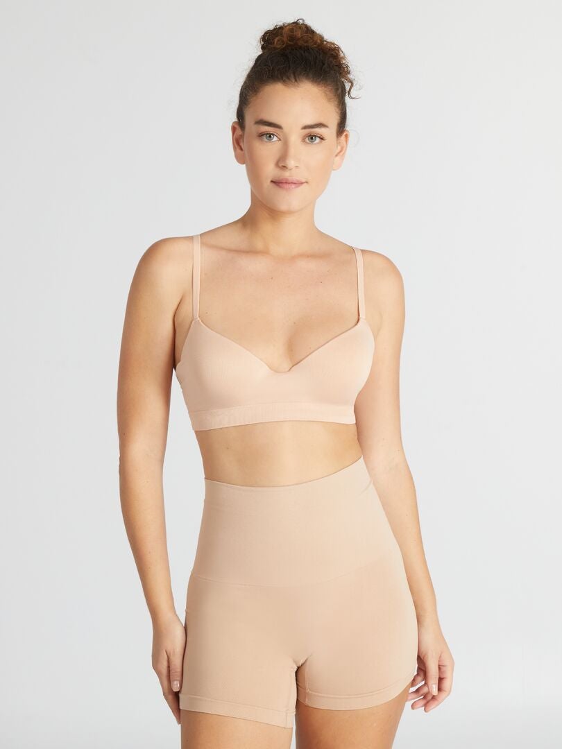 Calças culote de microfibra - ROSA