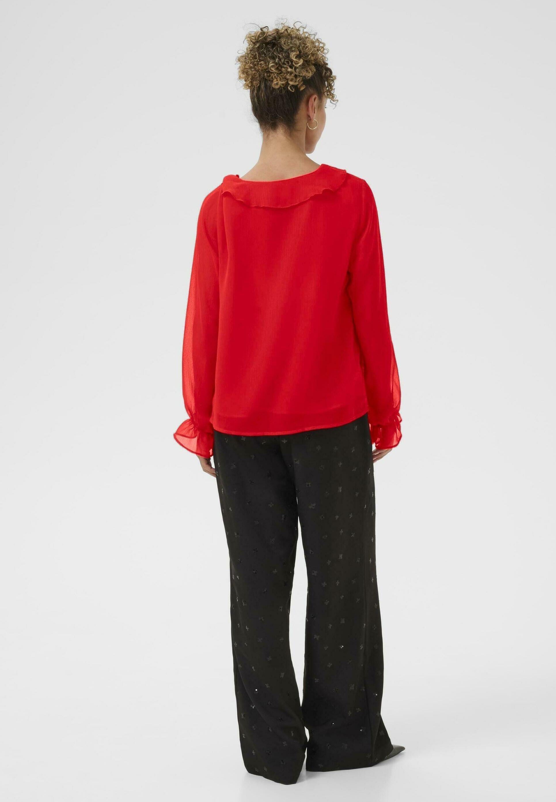 Crème CRFLAKE - Blouse - rood met een hoog risico