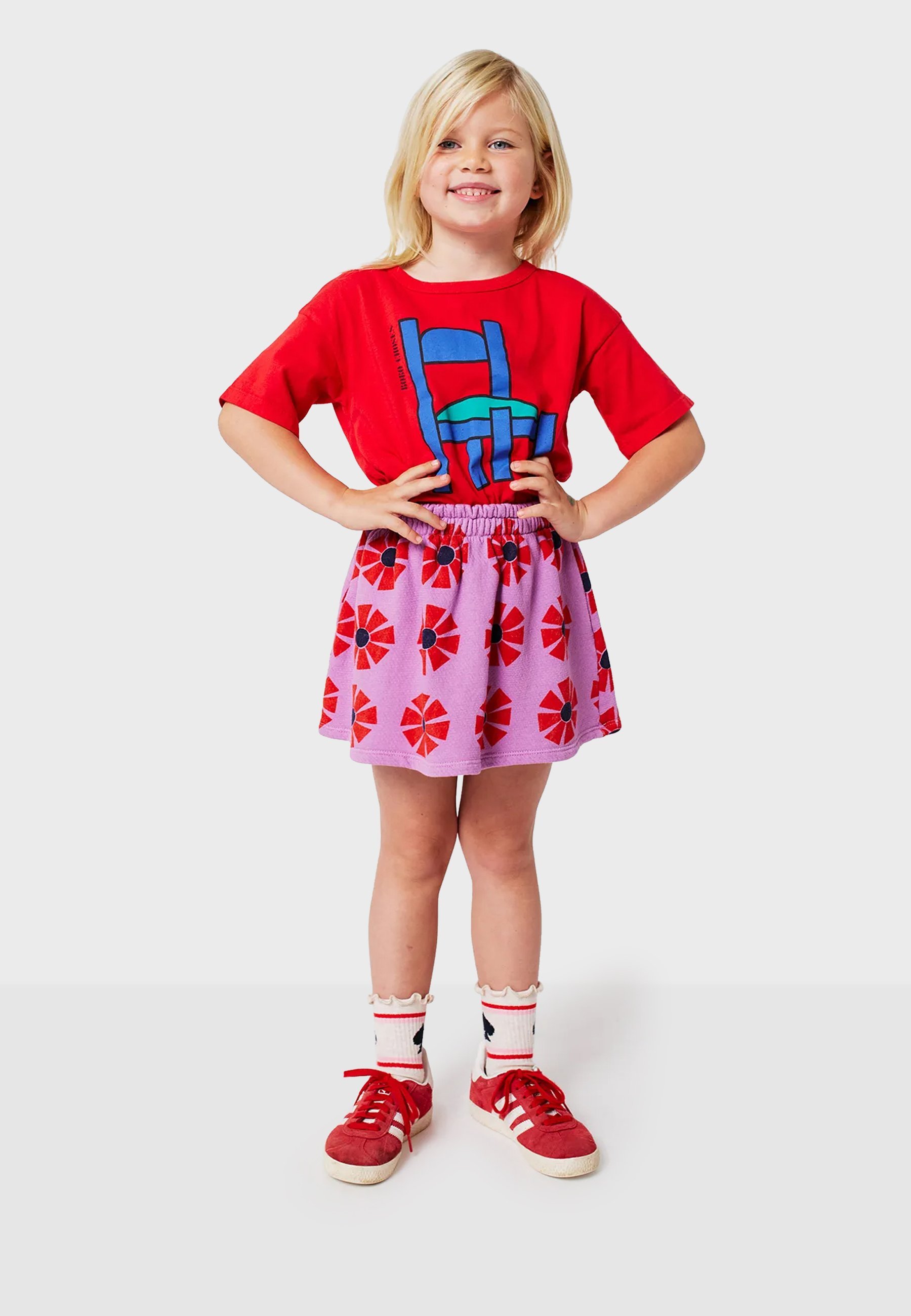 Bobo sceglie la sedia unisex - T-shirt stampata - rossa