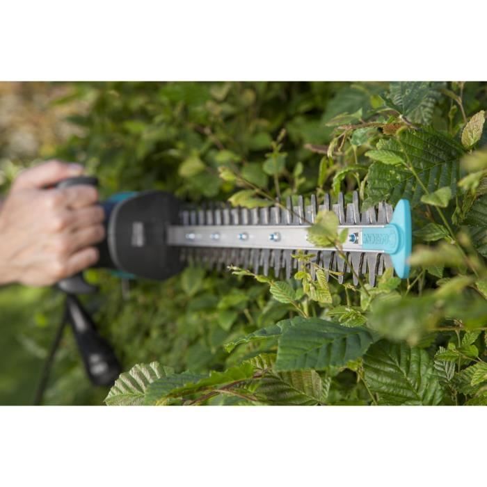 Cortasetos eléctrico GARDENA EasyCut 420/45 - 420 W - 45 cm - Mango ErgoLine - Protector