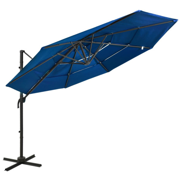 Parasol ogrodowy Niebieski  vidaXL