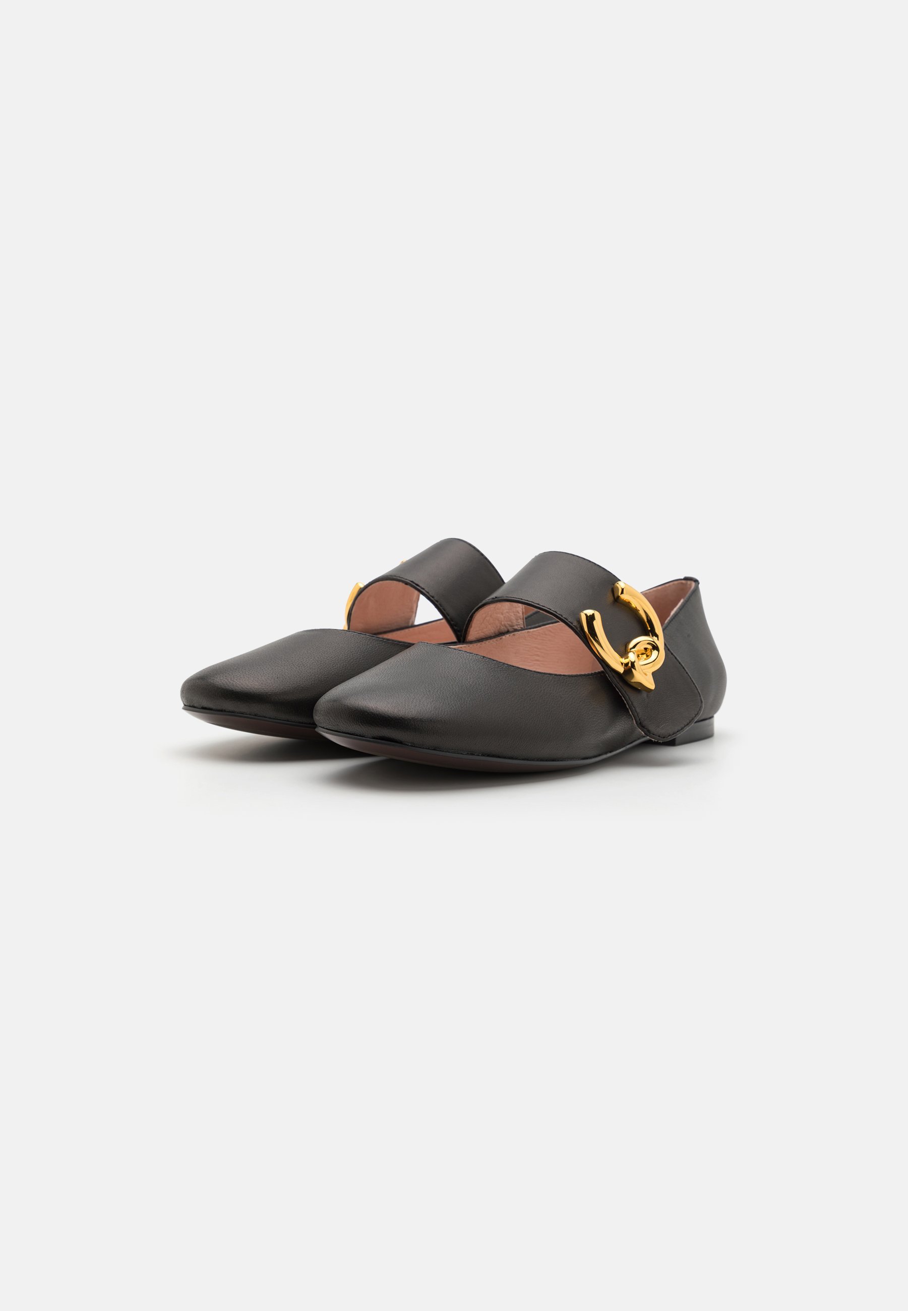 Coccinelle ME SMOOTH - Ballet pumps - noir