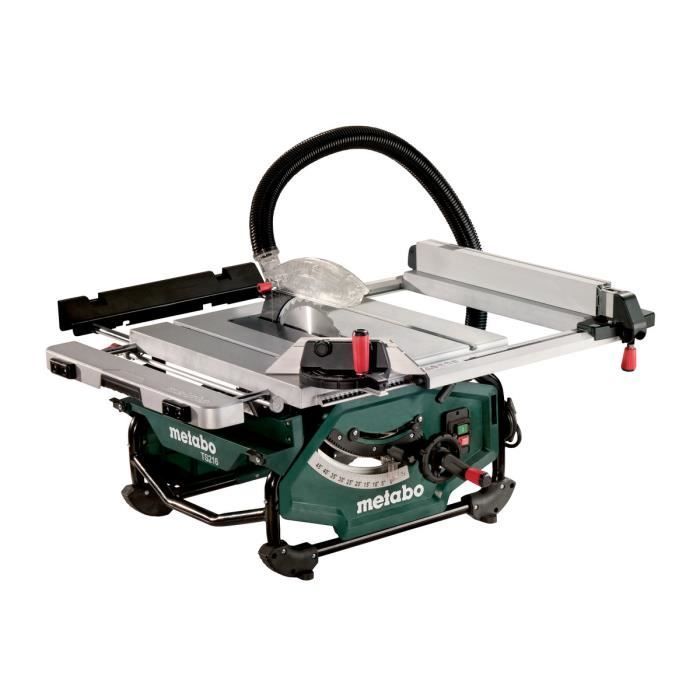Sega da banco METABO TS 216 - 1500 W - lama da 216 mm - altezza di taglio massima 63 mm