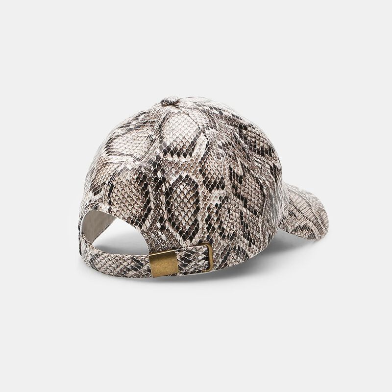 Damska czapka z daszkiem z nadrukiem Python