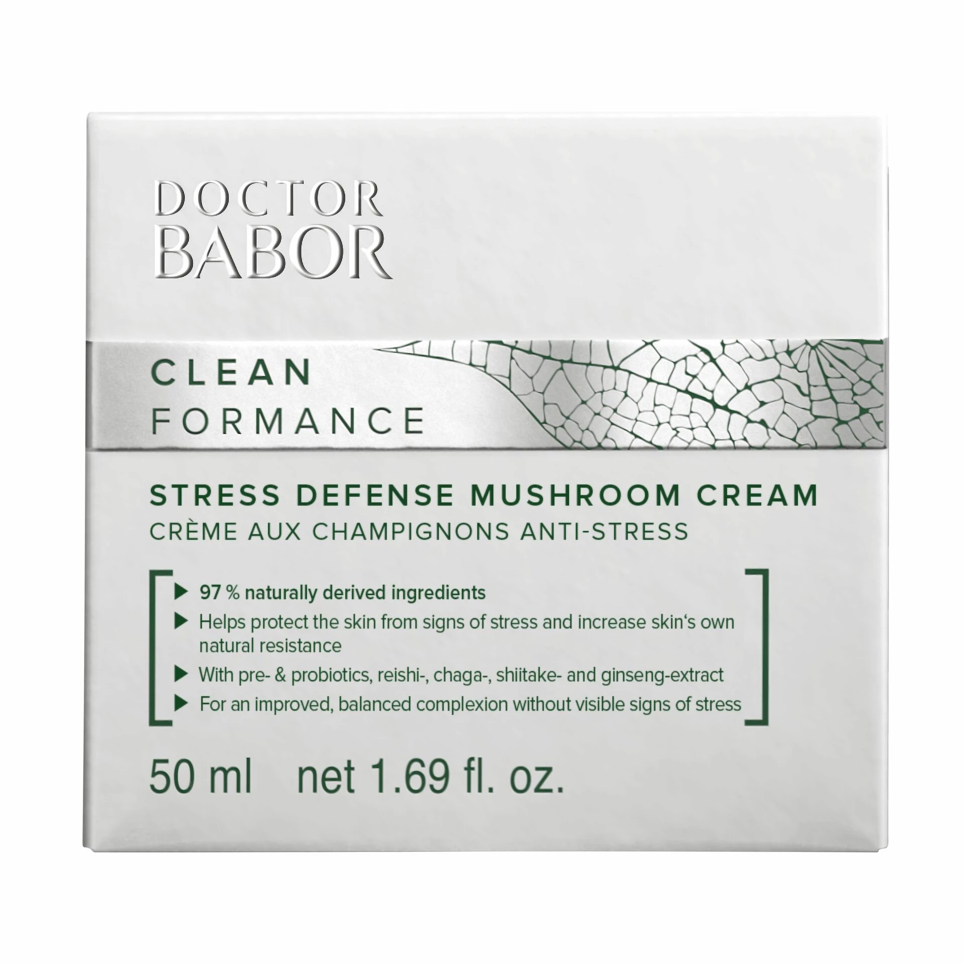 Cremă anti-stres cu ciuperci 50 ml - BABOR
