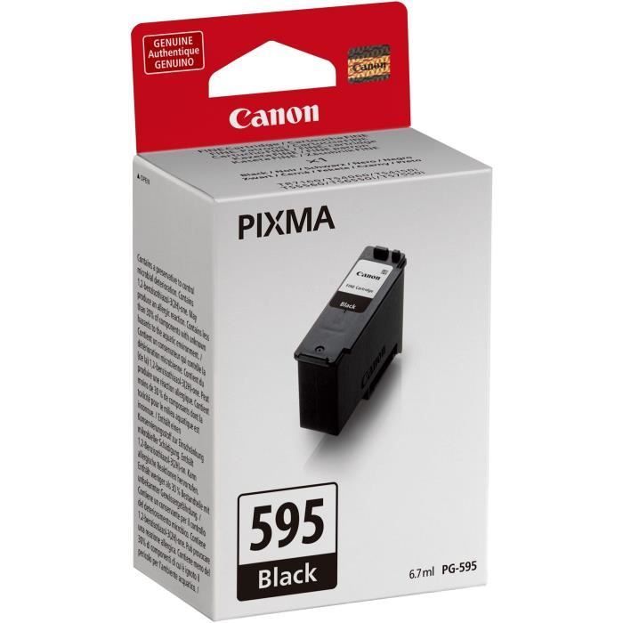 Cartuccia d'inchiostro - CANON - PG-595 - Nero - Confezione da 1 - Standard