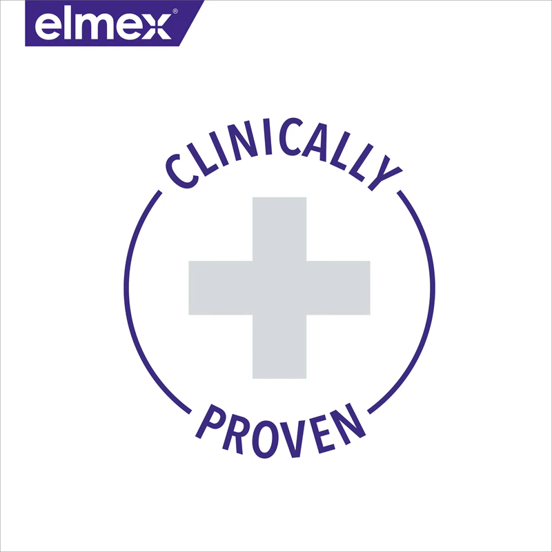 Creme dental Elmex Opti-namel Seal & Strengthen para proteção do esmalte.