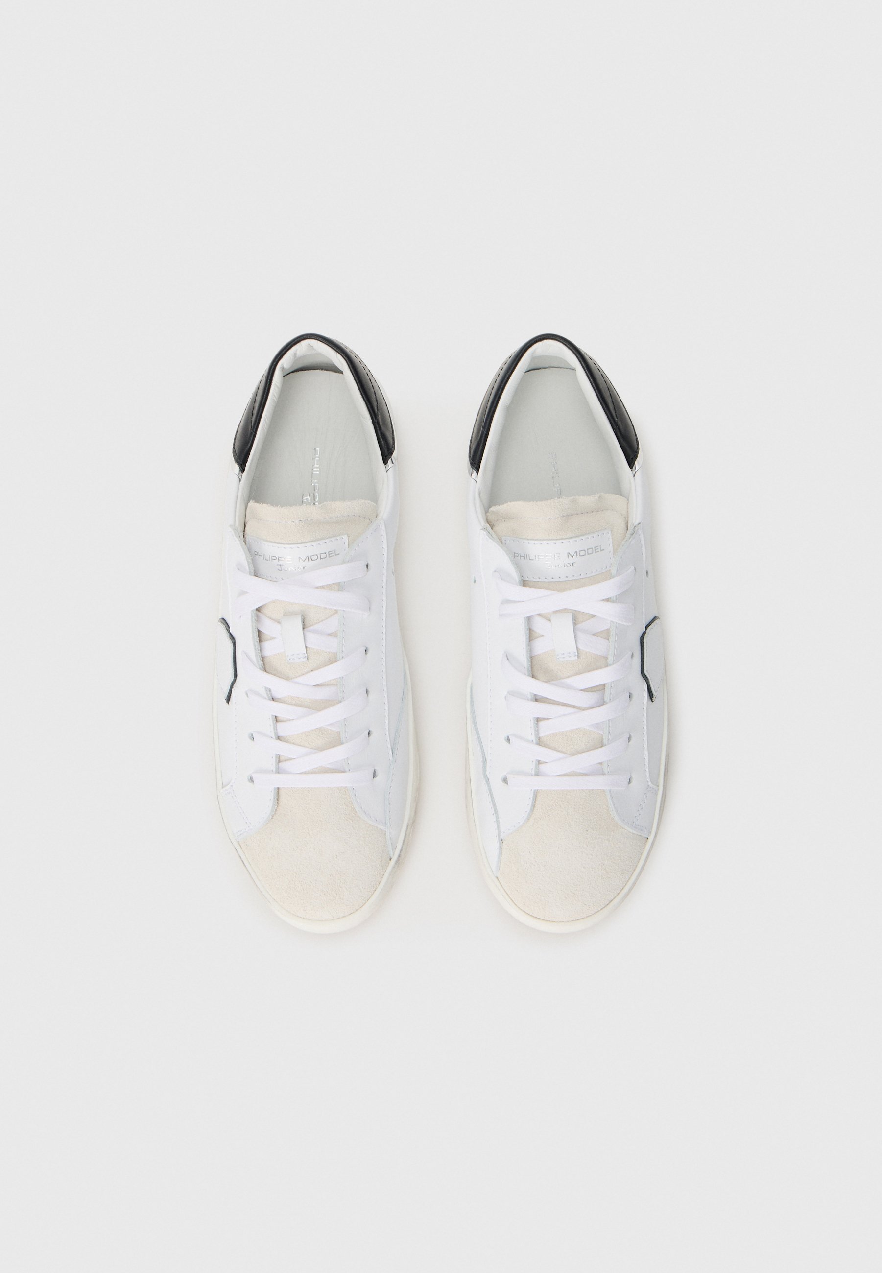 Philippe Model UNISEX - Sneakers - wit/zwart/zilverkleurig