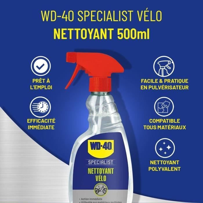 WD-40 SPECIALIST Detergente spray per biciclette - 500 ml