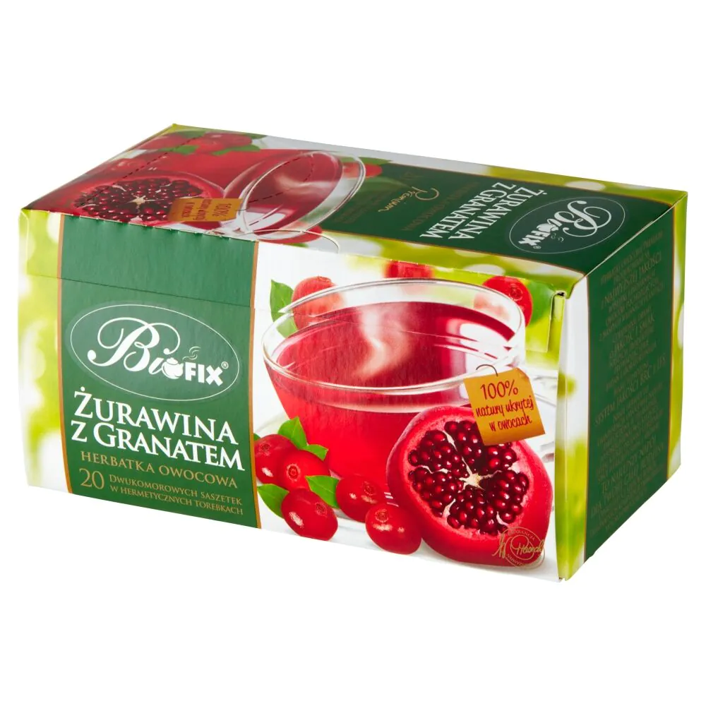 Bifix Herbata Premium, Żurawina-granat