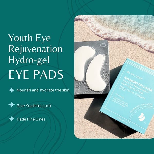 Dr. Eve_Ryouth Youth Eye Rejuvenation Hydro-Gel szemkörnyékápoló betétek