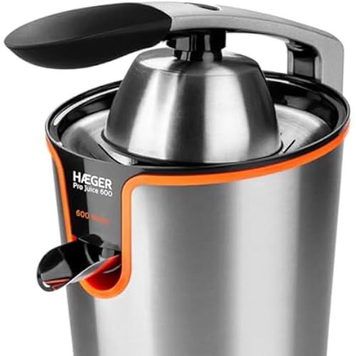 Spremiagrumi - HAEGER - Hag Pro Juice 600 - 600W - Estrazione di succo - Garanzia di 3 anni