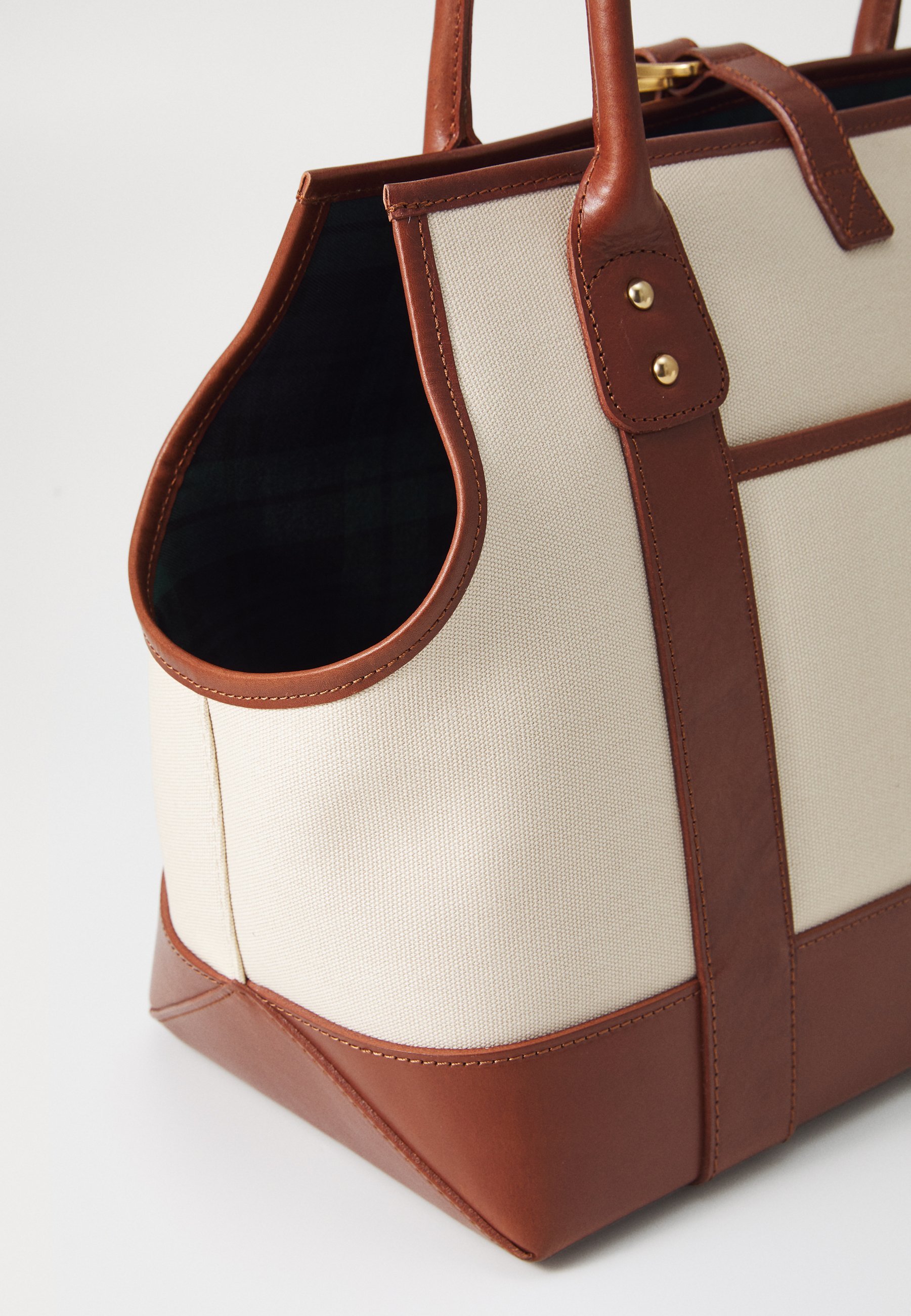 DOGS TOTE UNISEX - Käsilaukku - pale oakPolo Ralph Lauren