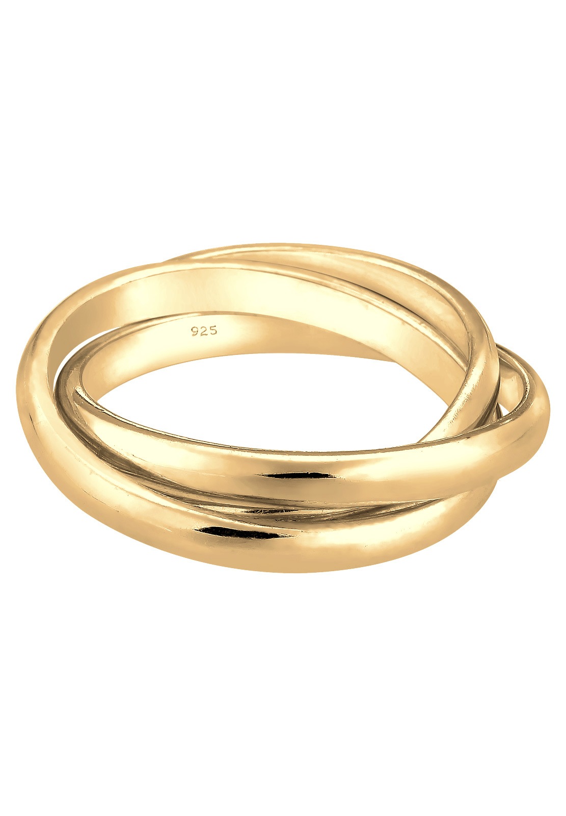 Elli Femmes Trio Enroulement Basique en Argent Sterling 925