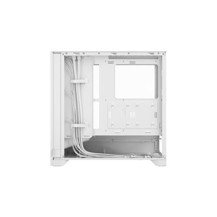 PC-kabinett - FRACTAL DESIGN - FD-C-POA2A-04 - Pop 2 Air TG RGB - ATX-formfaktor - 3 vifter med profilerte blader - hvit