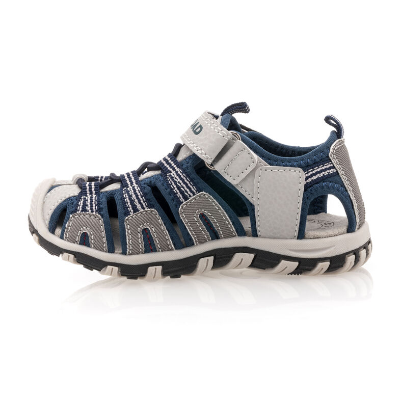 Sandalias grises para niño / Zapatos de punta abierta