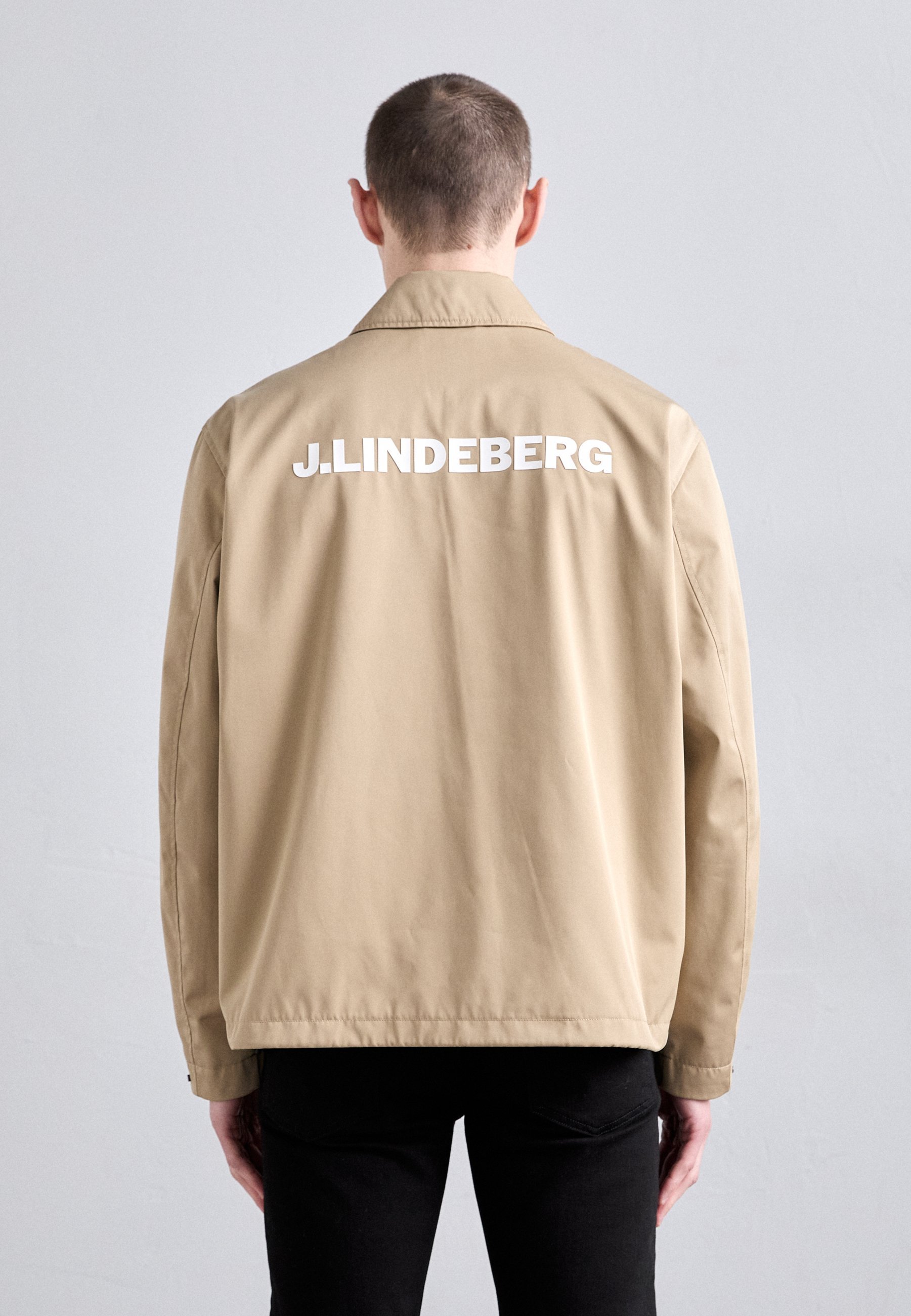 J.LINDEBERG FRAZER COACH JACKET - Summer jacket - batique khaki