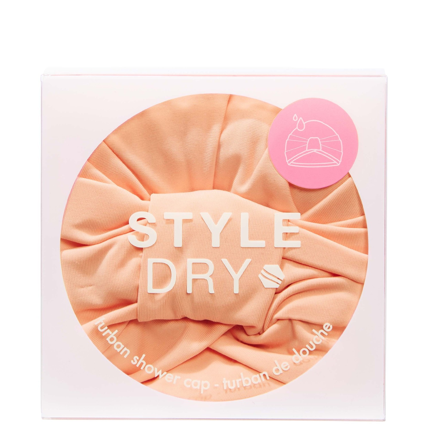 Styledry Turban Shower Cap that's Peachy