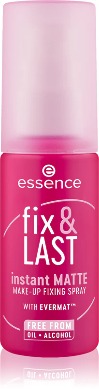 essence Fix & LAST MATTE matující fixační sprej na make-up