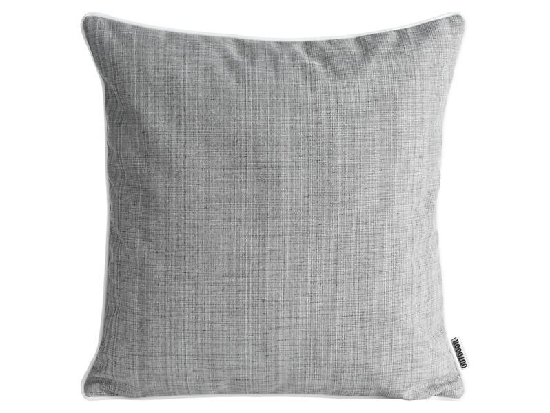 Poduszka dekoracyjna tarasowa Outdoor 45x45 cm srebrna