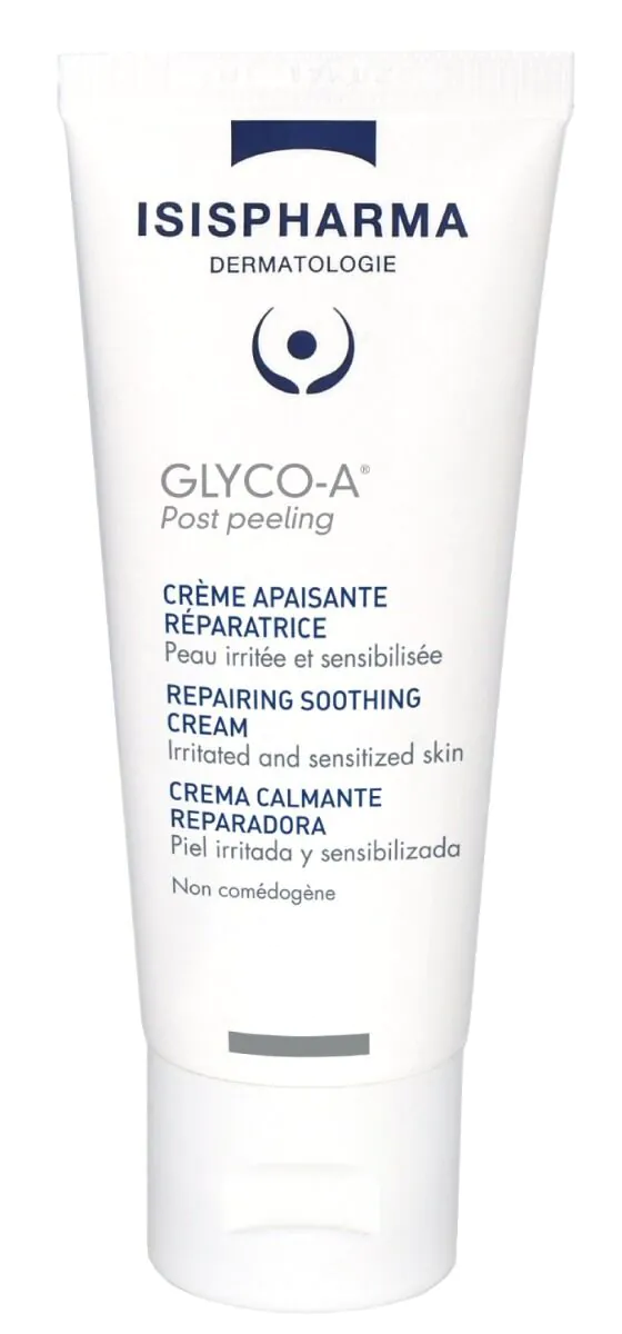 Isispharma Glyco A - Regenerująco-łagodzący krem po peelingu 40ml