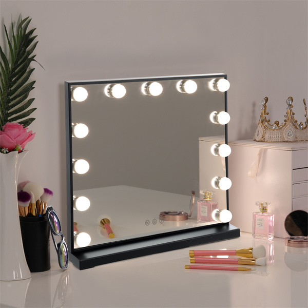 Livingandhome LED sminktükör 52x42cm