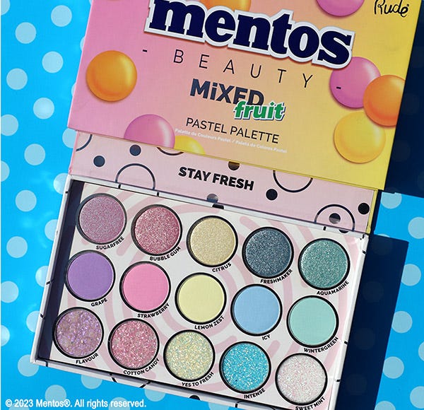 Παλέτα μεικτών φρούτων Mentos