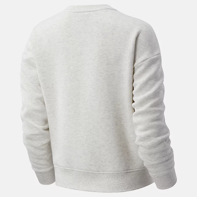 Dámská fleecová mikina Essentials Terrain Graphic Crew - SEA SALT HEATHER