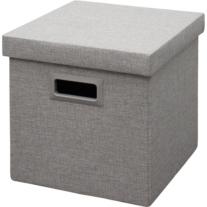 Opbergdoos met deksel 30x30x30 cm, opvouwbaar