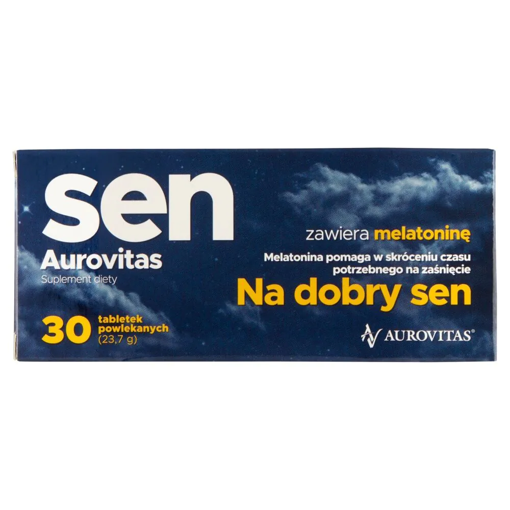 Sen Aurovitas tabletki powlekane - 30 tabl.