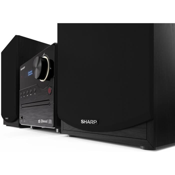 Sistema Hi-Fi SHARP XL-B517D - 45W - FM, DAB+ - Bluetooth - Preto