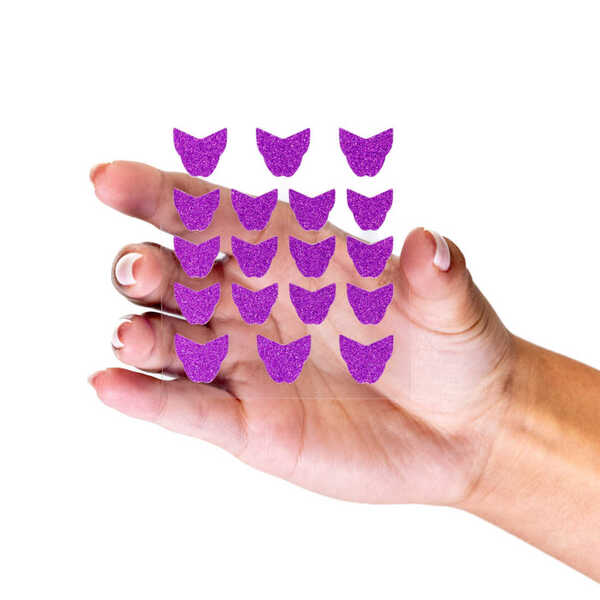 Cerotti per brufoli Frilliance con farfalle viola (18 pezzi/2 misure)