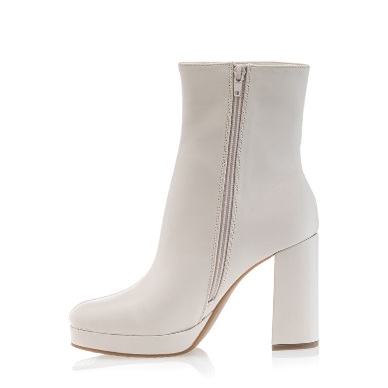 Botas beige para mujer / Botines