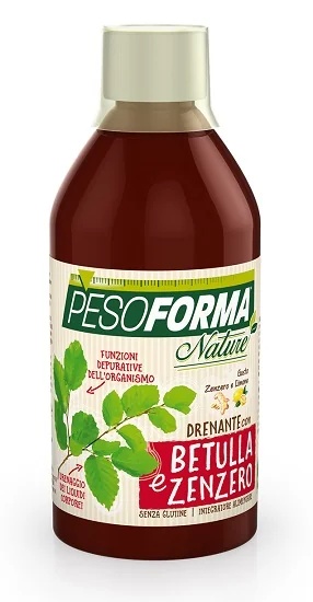 PESOFORMA Pesoforma Nature Draining met berk en gember 500 ml