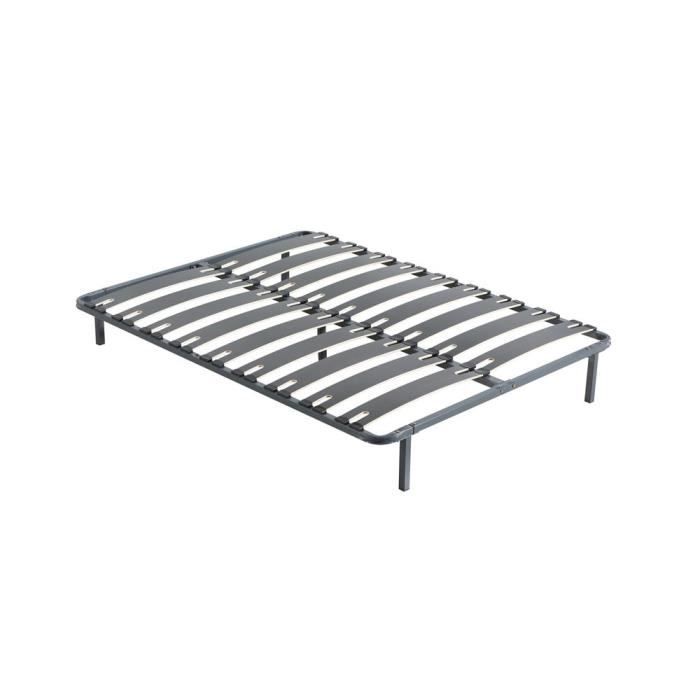 Ergonomische lattenbodem + losse poten, 90 x 190 cm