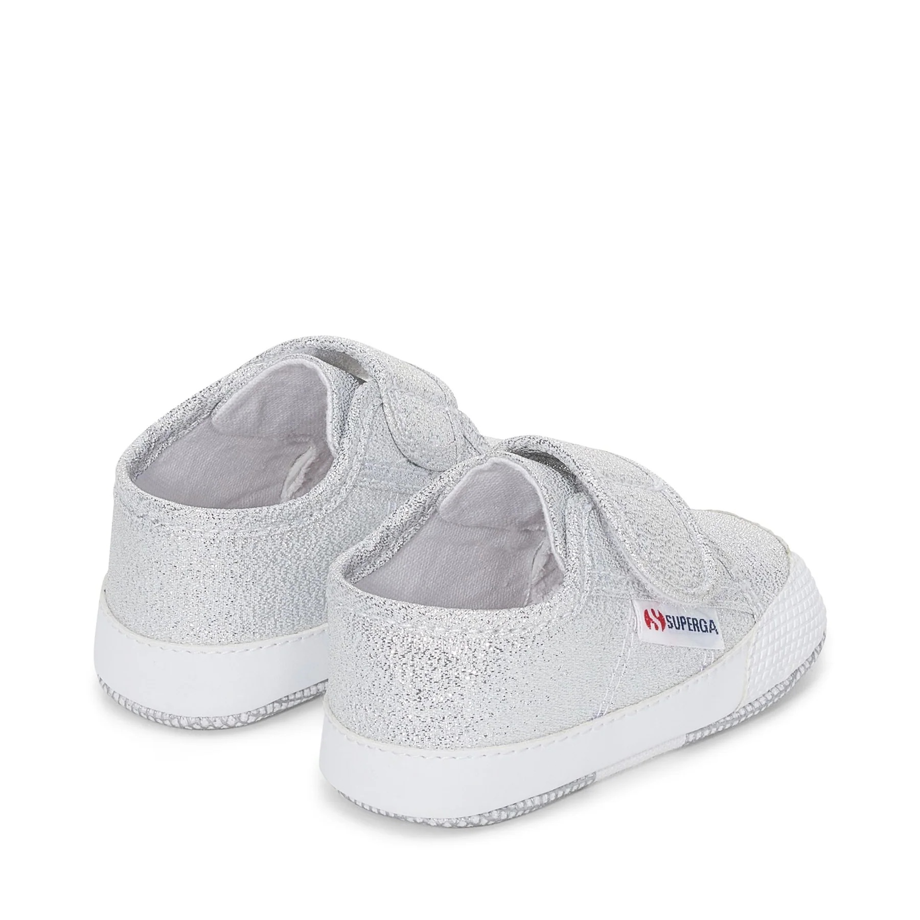 4006 BABY STRAP LAME-GREY SILVER