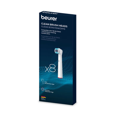 Beurer Clean -sähköhammasharjan päät 10154, 8 kpl, 8 kpl