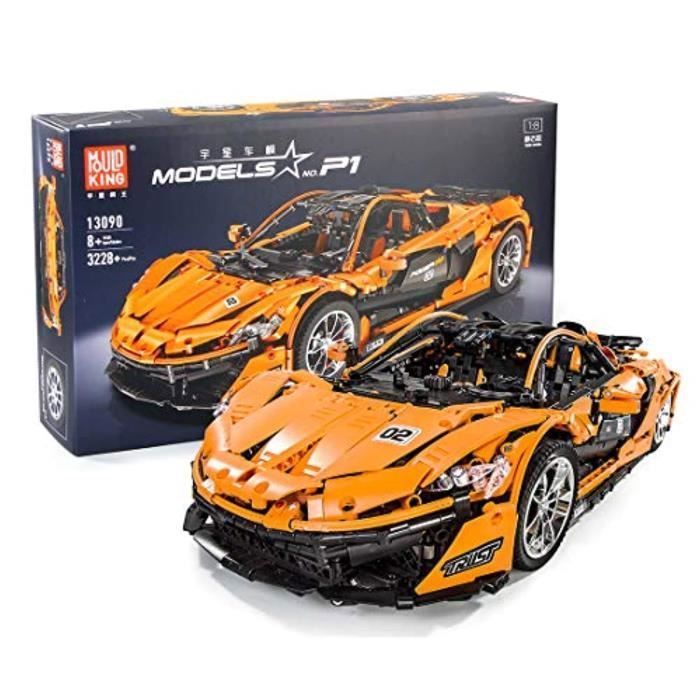 Bausatz – TGSAC – MOC 1:8 – 3228 Teile – Sportwagen – Kompatibel mit Lego Technic