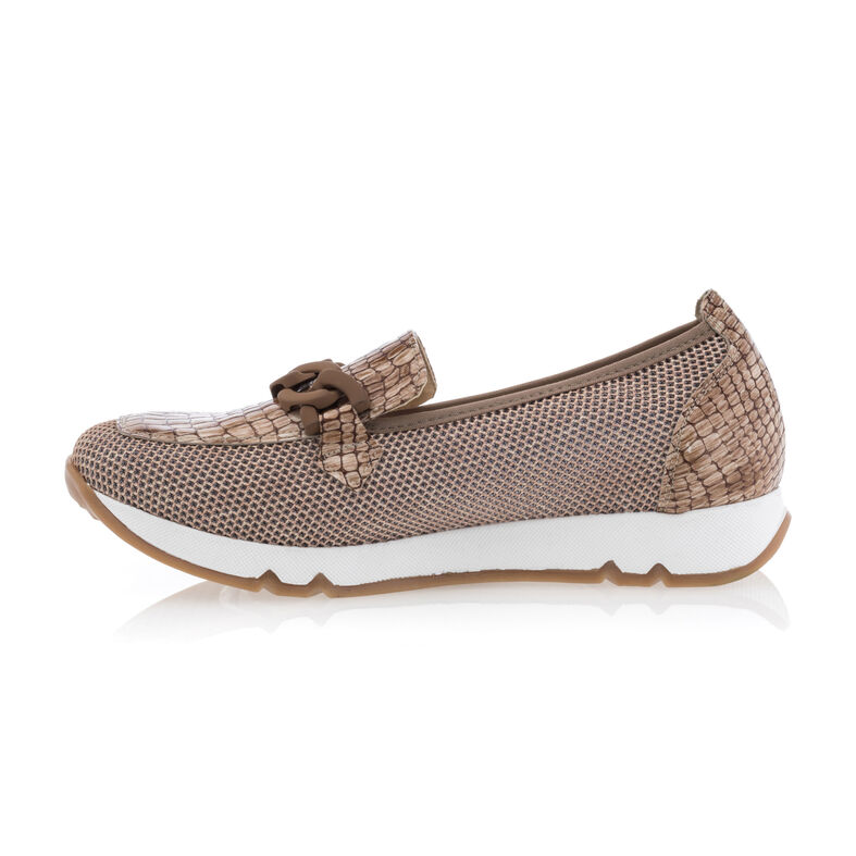 Naisten ruskeat loaferit/veneilykengät